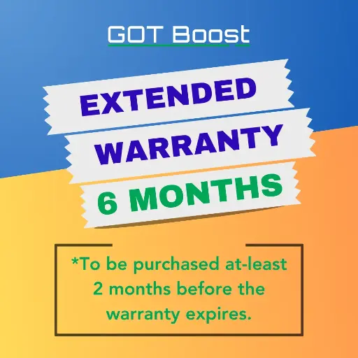 [GB_Warranty_6MO] Extended Warranty for GOT Boost Device - 6 Months