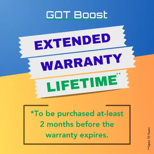 [GB_Warranty_LT] Extended Warranty for GOT Boost Device - LIFETIME*