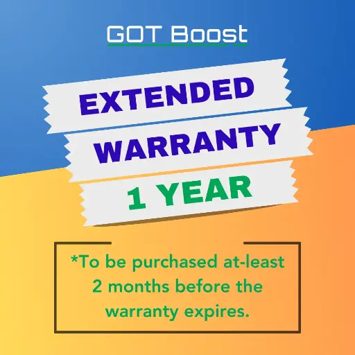 [GB_Warranty_1YR] Extended Warranty for GOT Boost Device - 1 Year